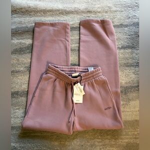 Aritzia cozy fleece boyfriend basic wide Claremont 2XS